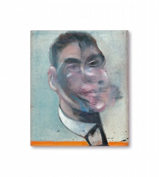 弗朗西斯・培根《肖像習作》，油彩、畫布，35.4×30.5 cm，1979，預估價：2,800萬至3,800萬港元。（© Sotheby’s）
