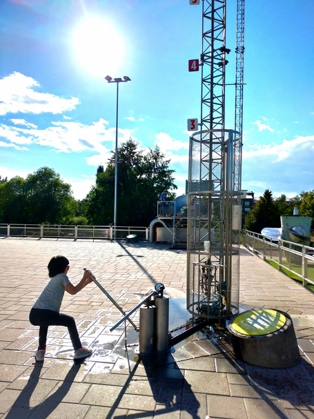戶外科學公園大型水火箭