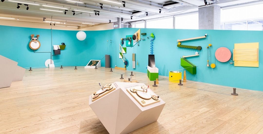 「會動的藝術」展場景。（臺北市立美術館提供）