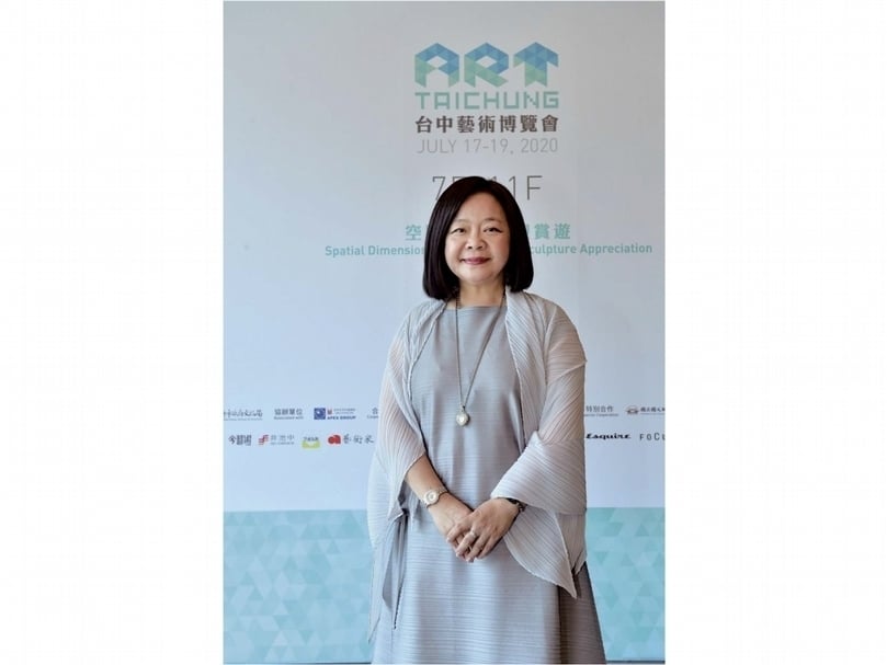 社團法人中華民國畫廊協會鍾經新理事長。（社團法人中華民國畫廊協會提供）