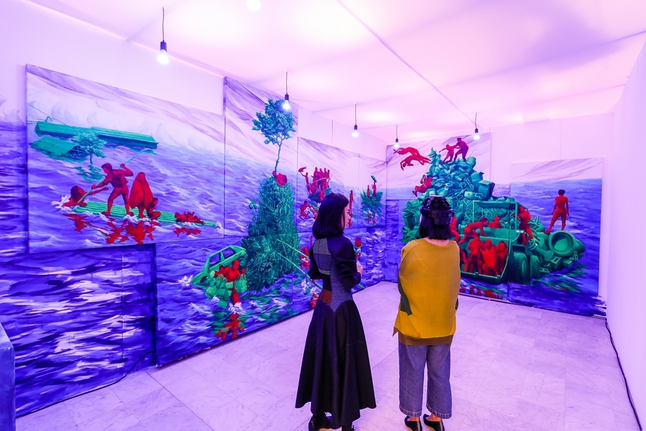 2019 Asia Now展會現場。（ Asia Now提供）