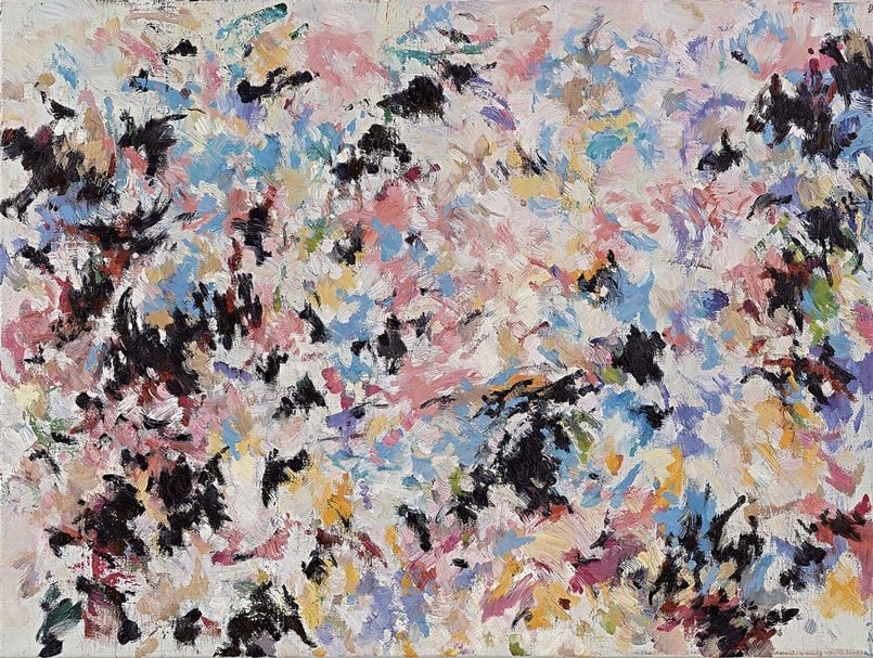 烏威．寇斯基《brandet》，Oil on canvas，60×80cm，2020。（courtesy Galerie EIGEN + ART Leipzig/Berlin Photo: Uwe Walter, Berlin）