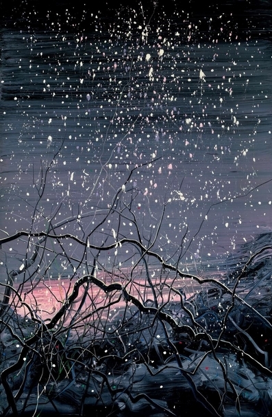 曾梵志《無題》 ，油彩、畫布， 330 × 215 cm，2012年作。（中國嘉德香港提供）