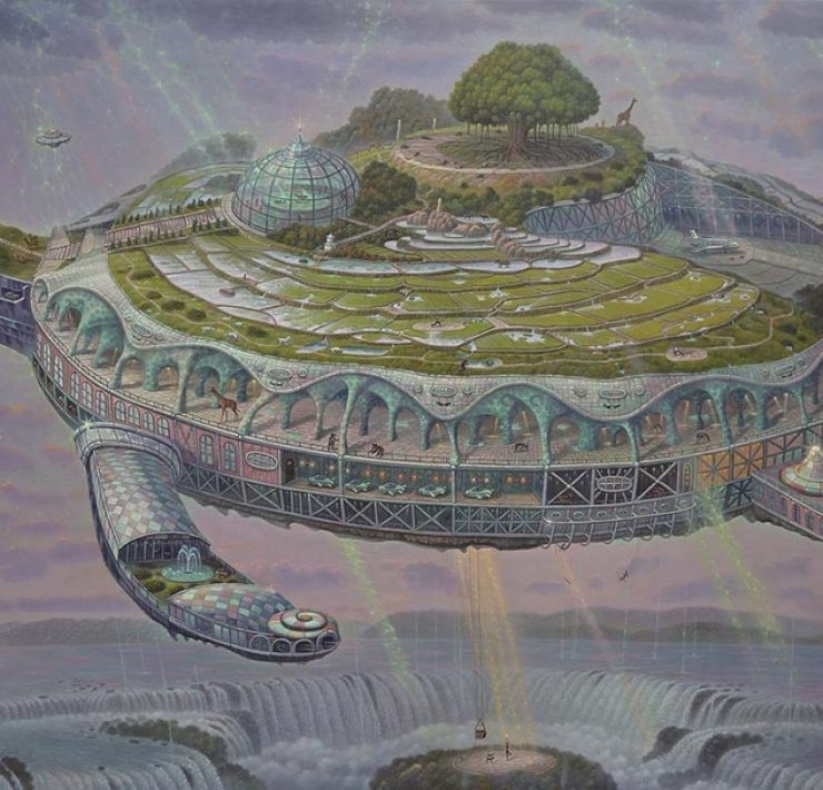 鯨背上的島國 走入連建興的魔幻環墟(下)
