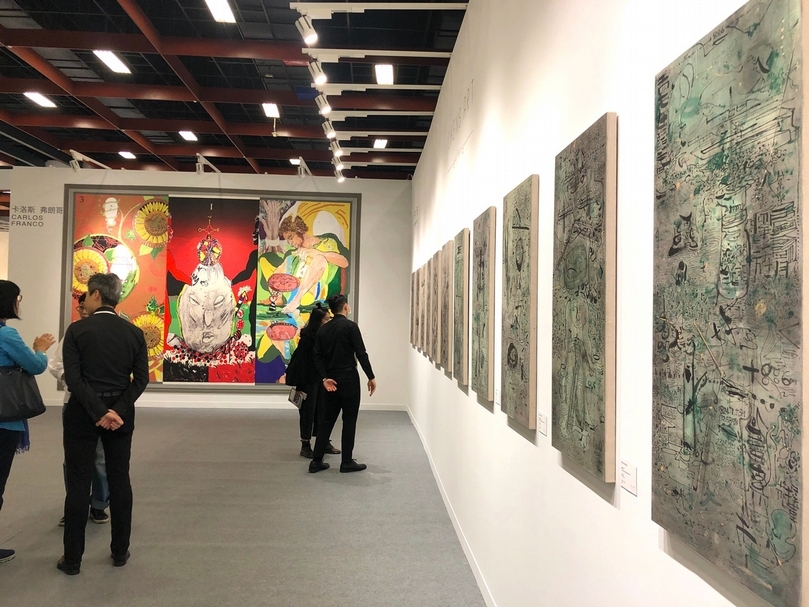 2017年落腳台北、今年首度參加ART TAIPEI的陳氏藝術，由總監Chris Wu策劃「新神話・神畫」主題展。（本刊資料室）