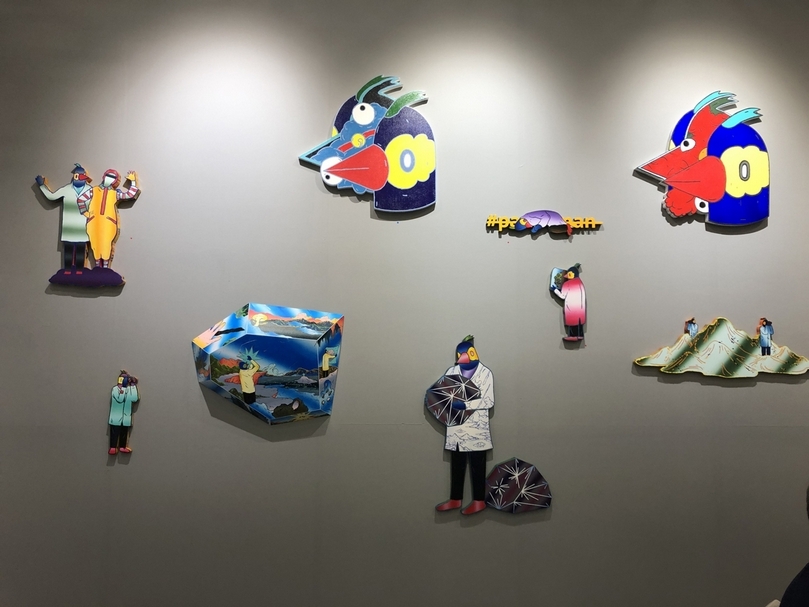 琢璞藝術中心推出張騰遠的個展「人類實驗室」。（本刊資料室）