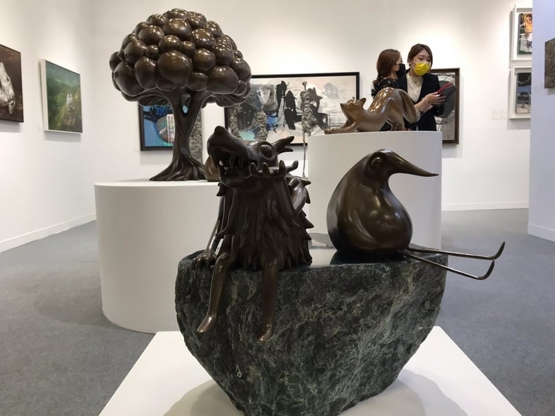 遠雄創藝展場一景。（本刊資料室）