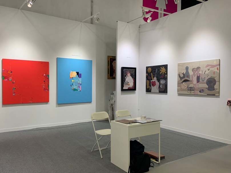 L Gallery 展位一景。（本刊資料室）