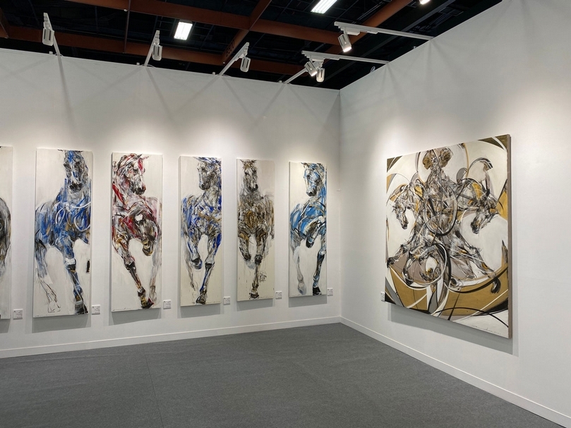 YOROZU GALLERY 展位一景。（本刊資料室）