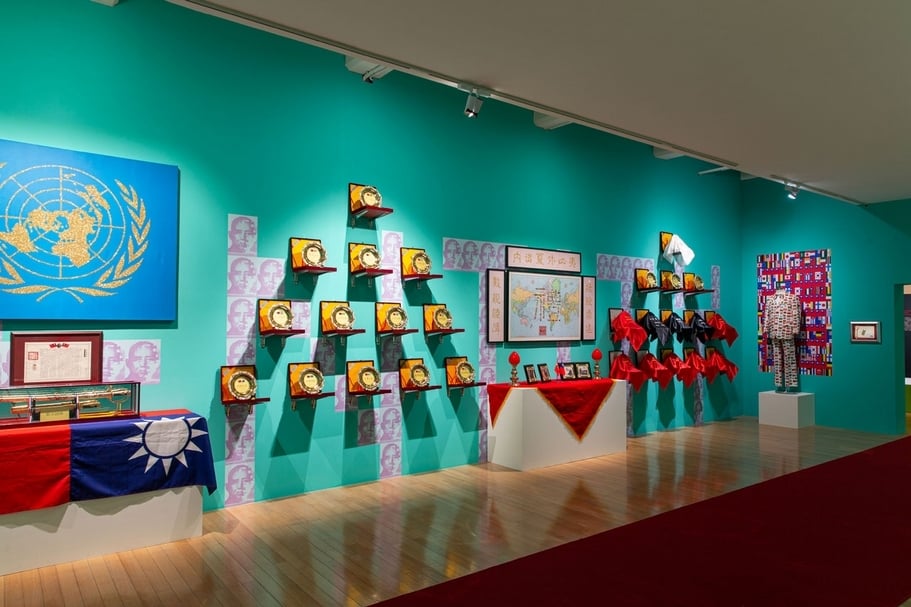 梅丁衍《哀敦砥悌》， 1996、2020更新版本。（臺北市立美術館提供）