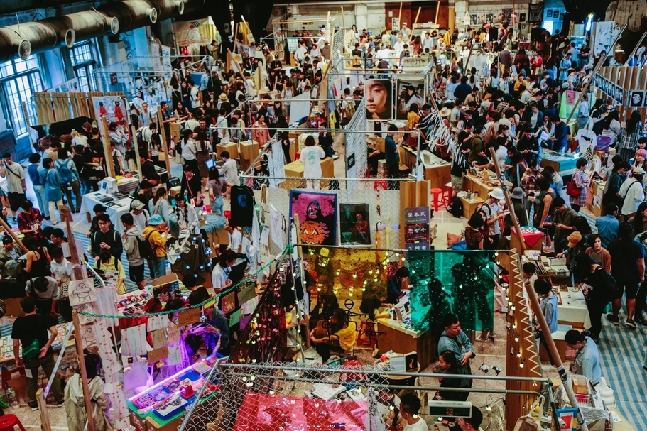 2018 Taipei Art Book Fair & Bang Bang Bang 草率季・宇宙大爆炸 （圖片來源：草率季Facebook粉絲專頁）