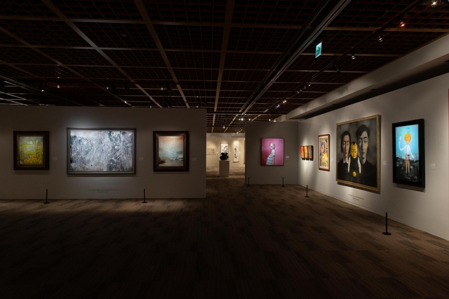 2020年佳士得香港秋拍臺北預展現場。（佳士得提供）