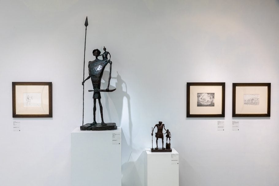 尊彩藝術中心「kiljivak：我的日常──愛很多」展覽現場。（尊彩藝術中心提供）