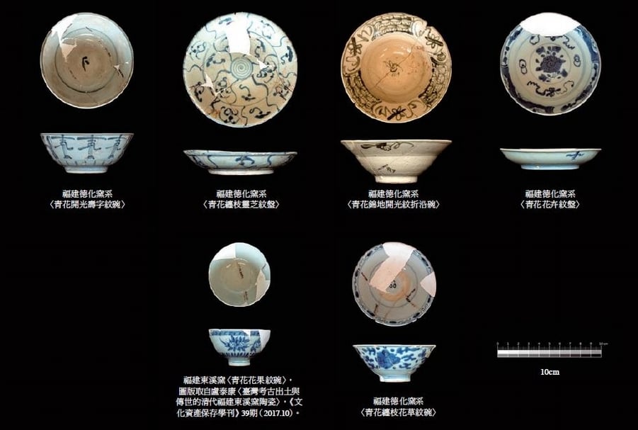 新竹清代武信郎李存軒墓的毀瓷陪葬習俗