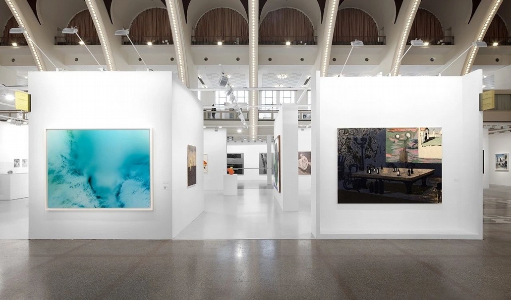 卓納畫廊於2020年ART021上海廿一當代藝術博覽會現場。（卓納畫廊提供）