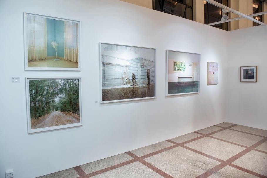 十方藝術空間於2020年ART021上海廿一當代藝術博覽會現場。（十方藝術空間提供）