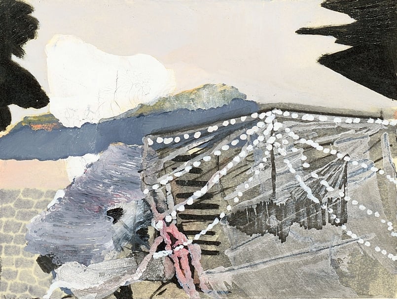 鄭帛囪《無題》，2015-2016，7.6 x 10 cm。（誠品畫廊提供）