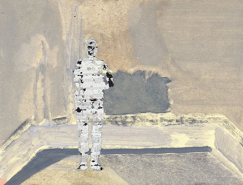 鄭帛囪《無題》，2013-2019，7.6 x 10 cm。（誠品畫廊提供）