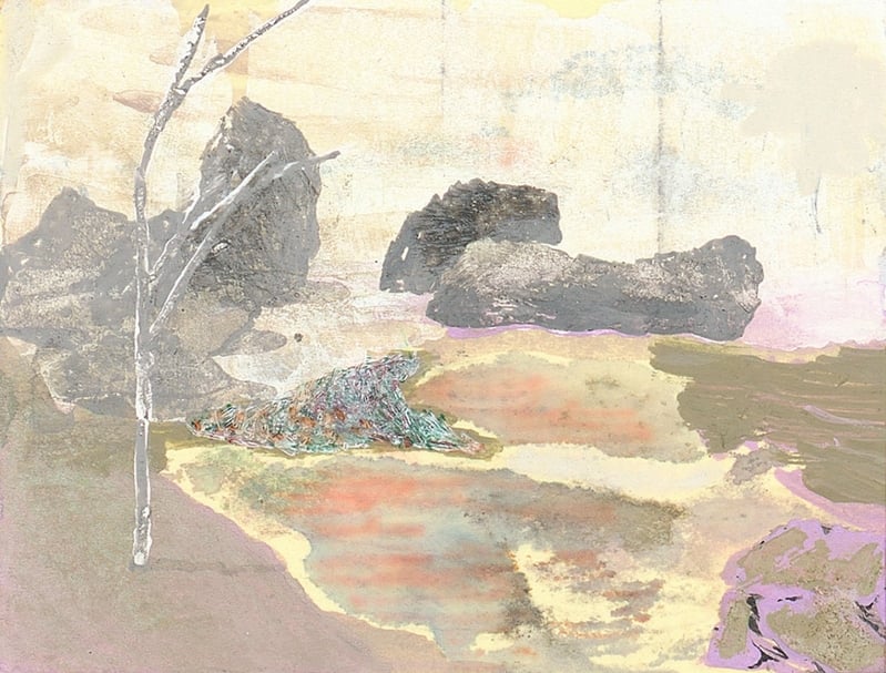 鄭帛囪《無題》，2013-2019，7.6 x 10 cm。（誠品畫廊提供）