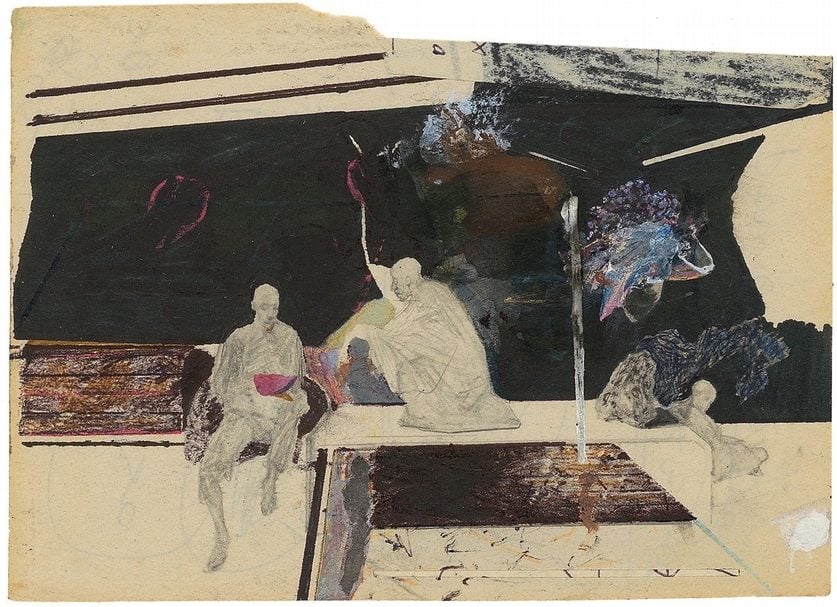 鄭帛囪《無題》，2008-2009，10 x 13.8 cm。（誠品畫廊提供）