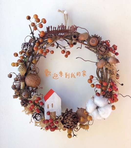 12/12工作坊【小木屋花圈課】