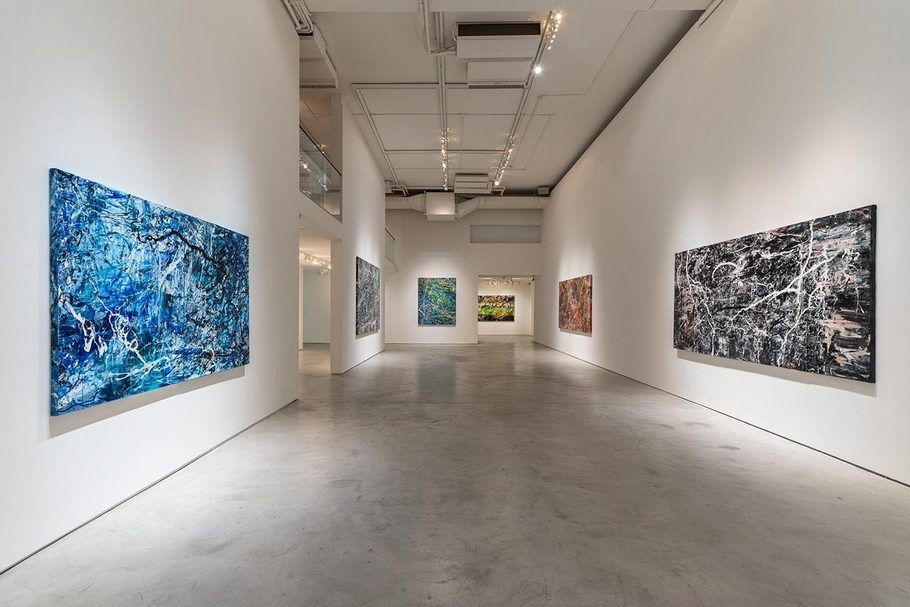 「穿梭之間 ─ 薛保瑕個展」展覽現場。（藝術家與耿畫廊提供）