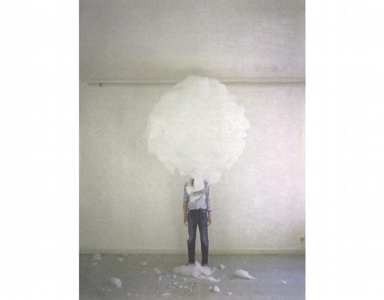 蒂爾曼.溫德蘭Tilman Wendland│泡泡頭Schaumkopf(Bubble head) C型沖印照片2001 喬瓦尼.朱利安尼提供