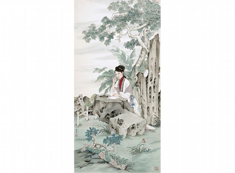 王意評《桐陰覓句》。圖/大觀藝術空間