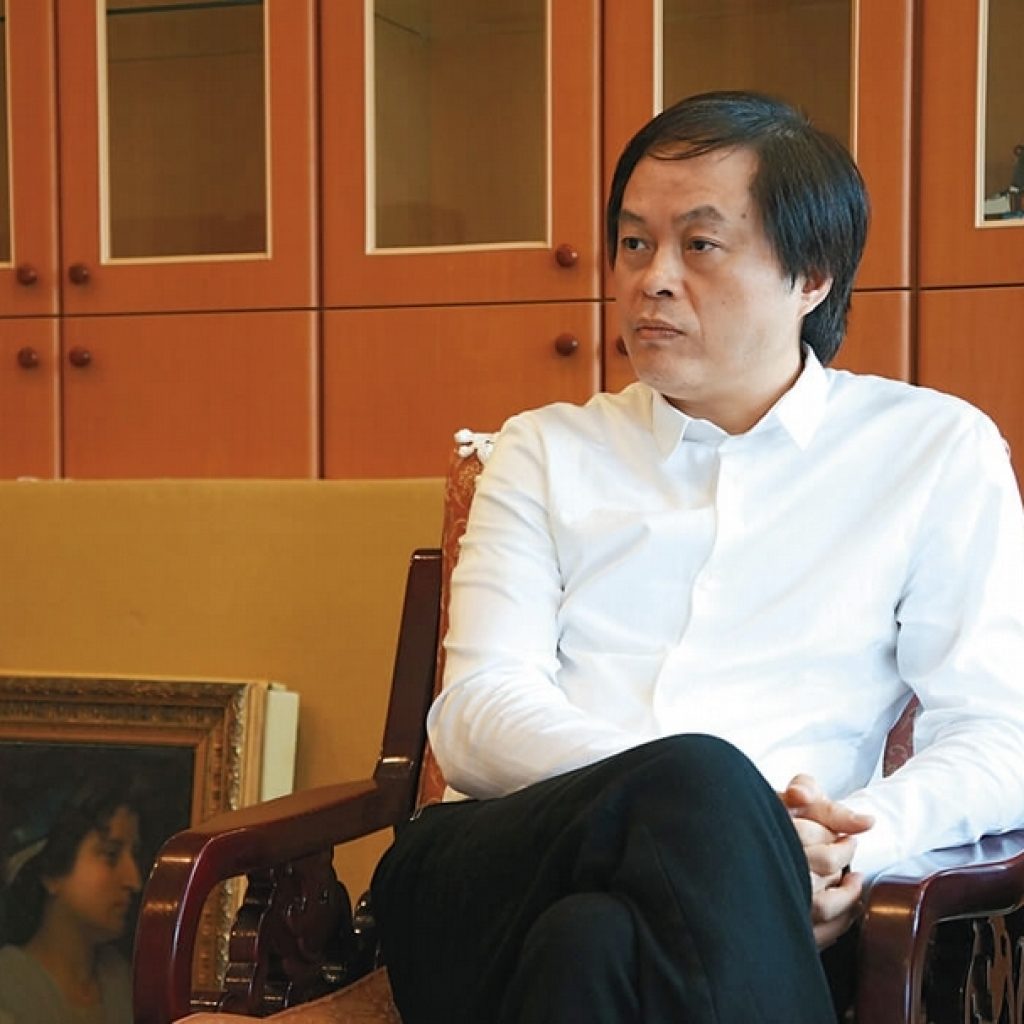 台灣藝術大學校長陳志誠。（攝影／林怡秀）