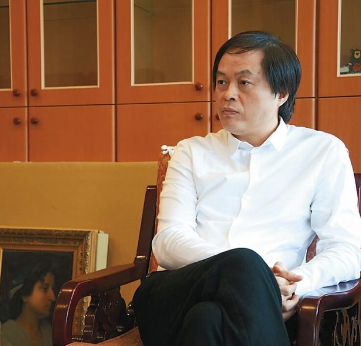 台灣藝術大學校長陳志誠。（攝影／林怡秀）