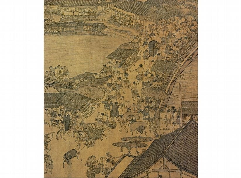 北宋張擇端〈清明上河圖〉，北京故宮博物院藏。