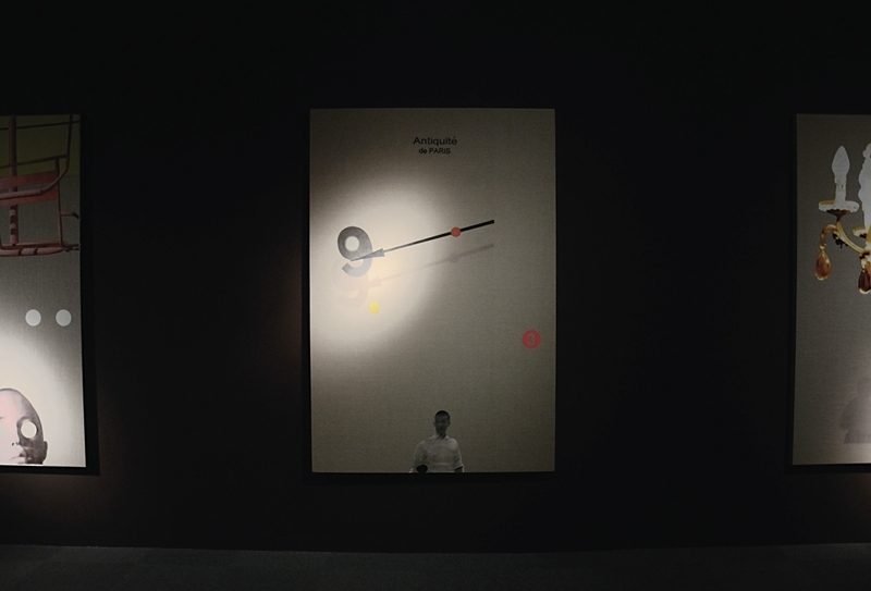 齊簡《圖像廟堂》展出一景。（攝影／侯昱寬）
