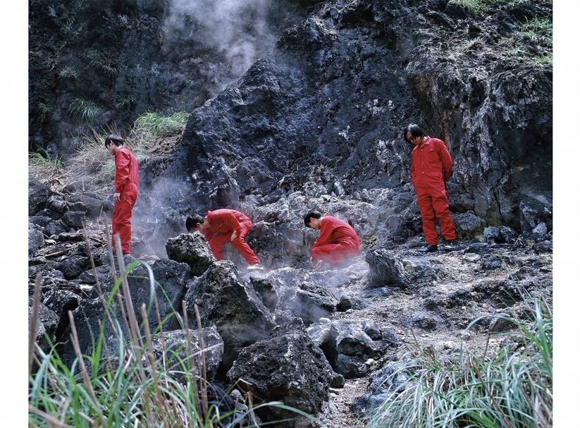 「火山引爆工程」計畫側拍一景。（盧均展提供）
