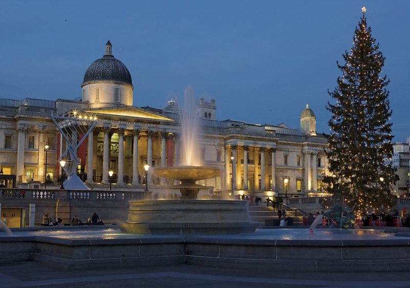 英國國家畫廊(The National Gallery)建築外觀。c National Gallery, London