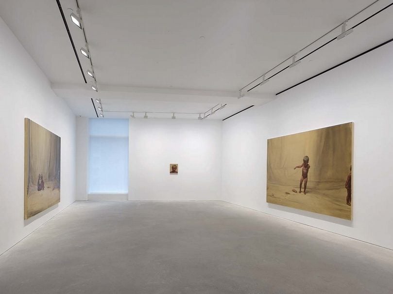 此為卓納畫廊（David Zwirner Gallery）設點於香港H Queen's大樓裡的空間，由德國建築師Annabelle Selldorf設計。（卓納畫廊提供）
