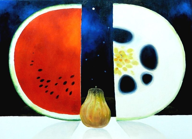 方向 Go Straight ahead 40P 100x72cm 2014