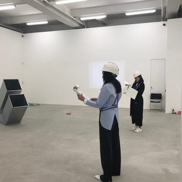 「排演」（Rehearsal）展覽現場。（黃彥榕提供）