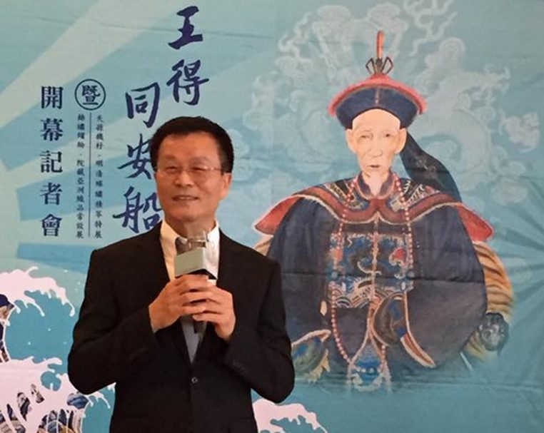 故宮博物院院長林正儀。圖片提供：簡秀枝
