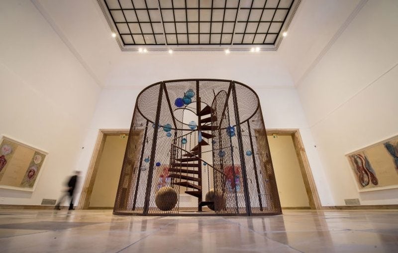 Louise Bourgeois,《Cell (The Last Climb)》 2008。PHOTO/ Getty