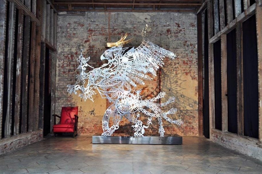 海王星—想像之徑–席時斌個展 展覽現場