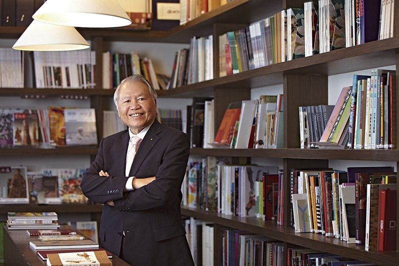 鳳甲美術館創辦人邱再興。圖｜正德拍賣
