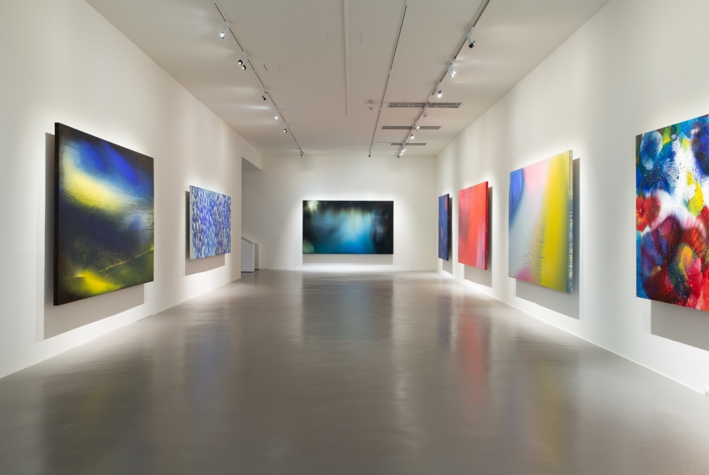 2020年「江賢二:回顧展」場景照, 臺北市立美術館提供。