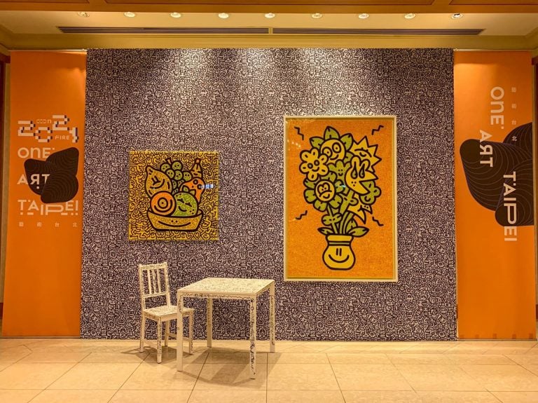 「ONE ART Taipei 2021 藝術台北」細節完整公開，塗鴉藝術家MR. DOODLE現蹤「快閃美術館」