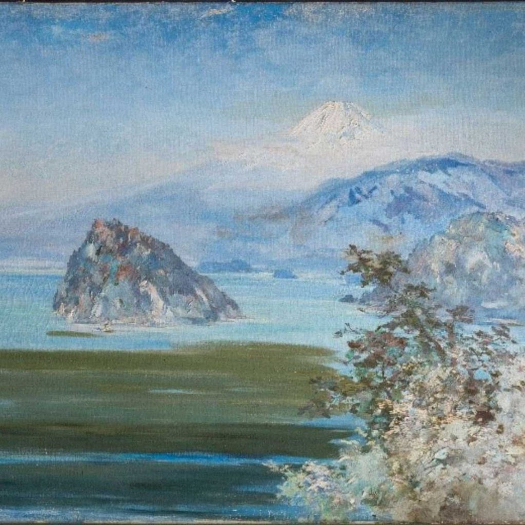 石川大幅油畫局部-1500