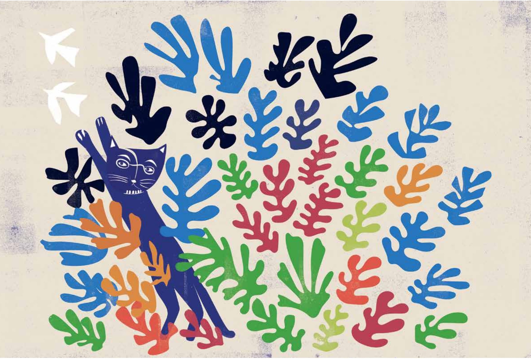 小麥束 La Gerbe, 1953亨利 ‧ 馬諦斯 HENRI MATISSE