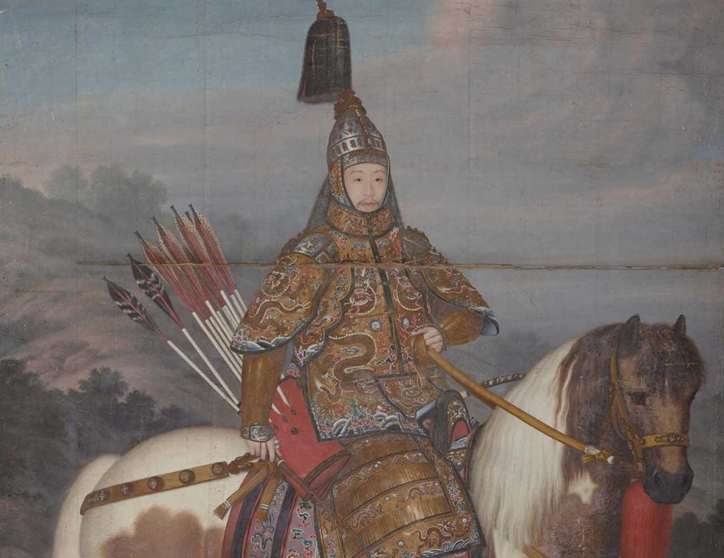 我達達的馬蹄，要美麗的修復：北京故宮乾隆皇帝騎馬像初步修復