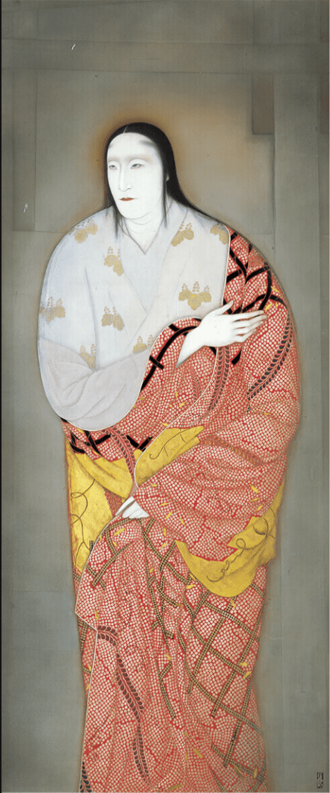 北野恒富《淀君》，1920年，耕三寺博物館。（あやしい絵展提供）