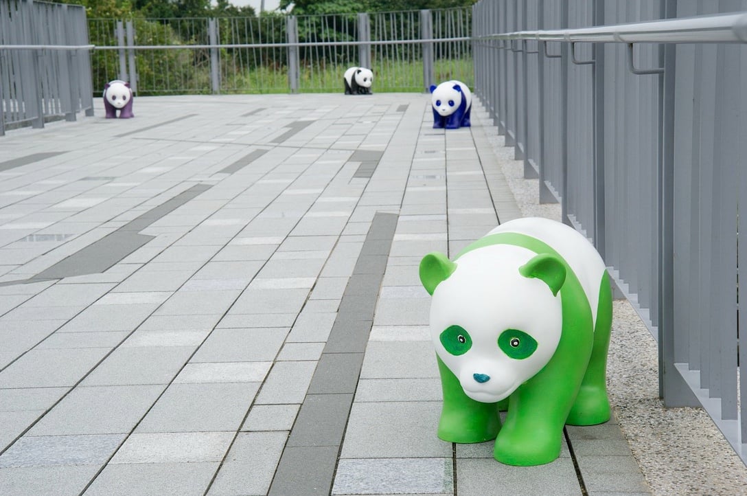 展覽作品──八斗仔展覽地點──臺南文化中心假日廣場與巴克禮公園（圖片來源：仁東藝之森官網）