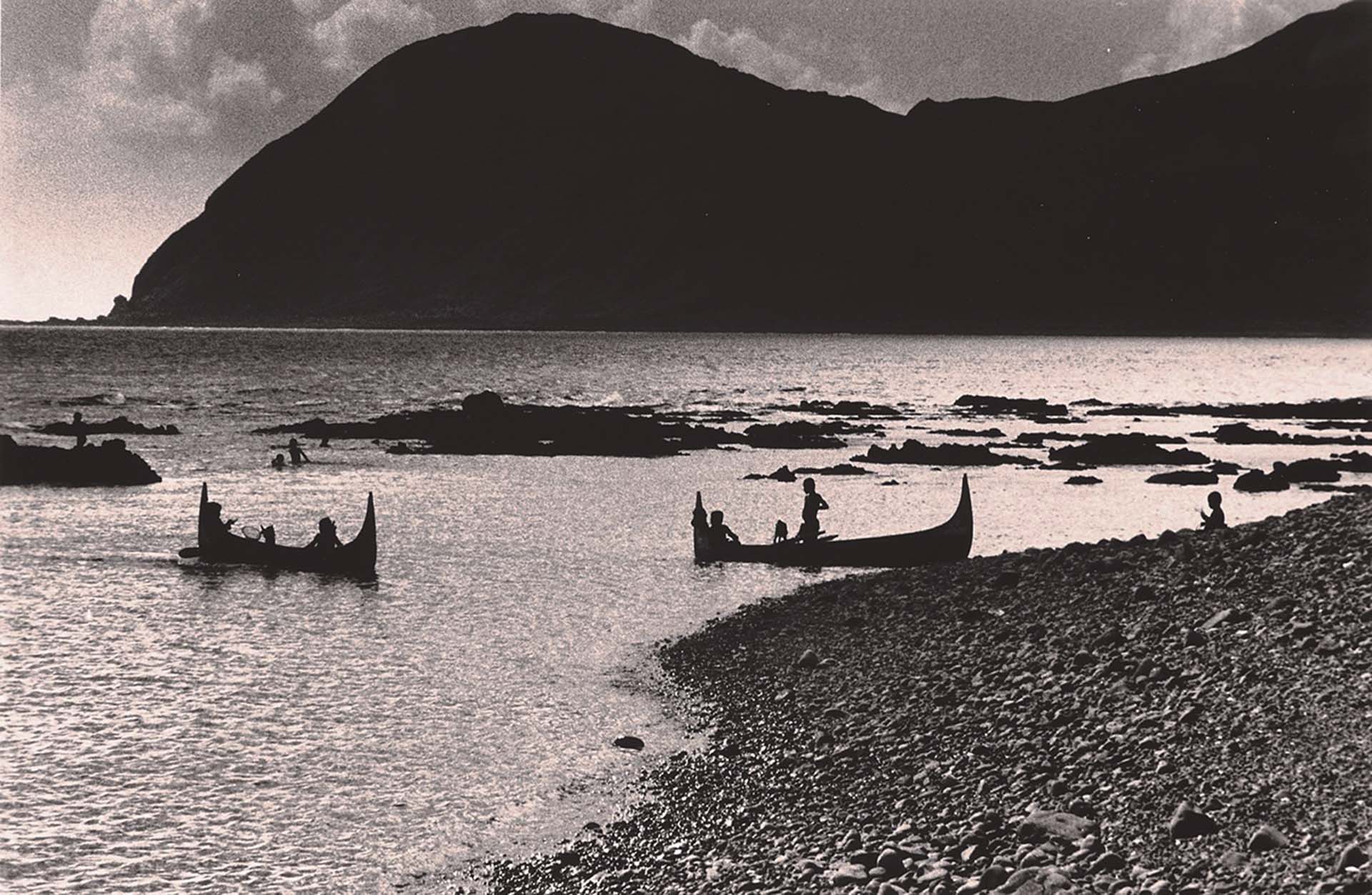 王信，《「蘭嶼．再見」系列：16》，數位輸出，40×61cm，1974，國立臺灣美術館典藏。（國家攝影文化中心提供）