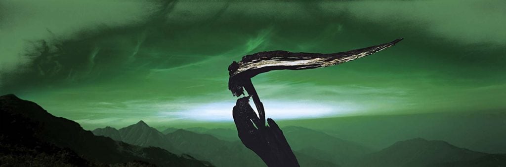 謝春德「天火」系列作品《天啟》（2002-2018）。